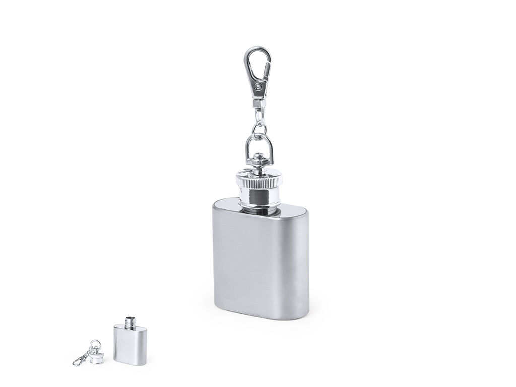 Hip Flask Keyring Deneb