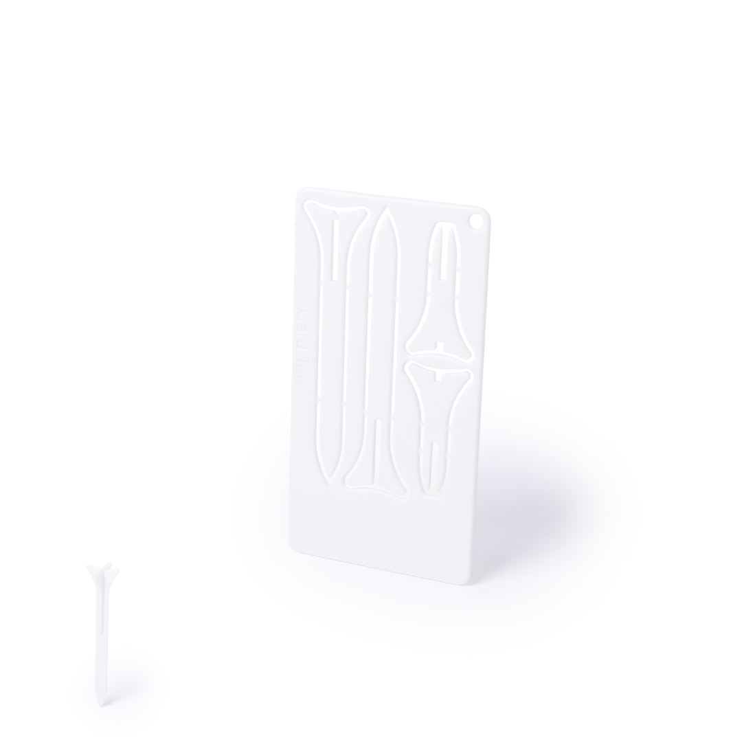 Golf Tee Card Tunker